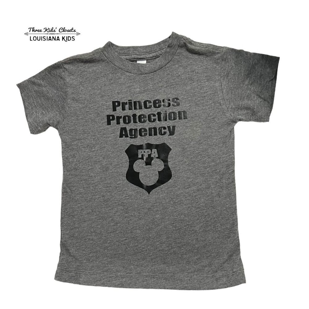 Custom 2T Mickey Mouse Princess Protection Agency Shirt